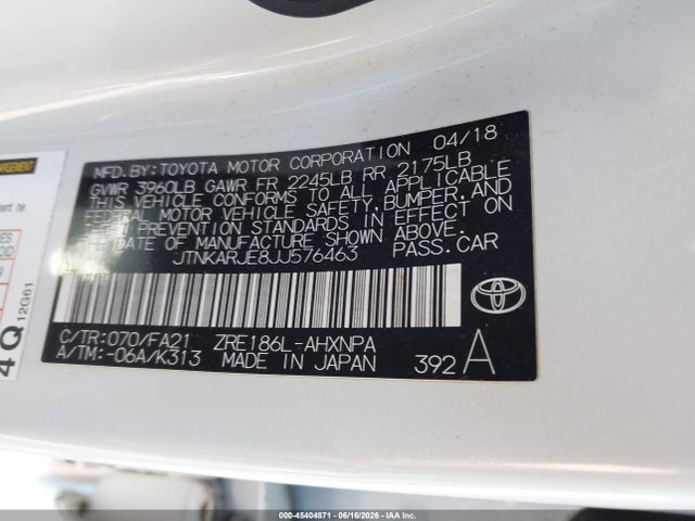 2018 Toyota COROLLA IM 照片 9