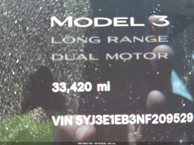 2022 Tesla MODEL 3 LONG RANGE DUAL MOTOR ALL-WHEEL DRIVE 照片 7