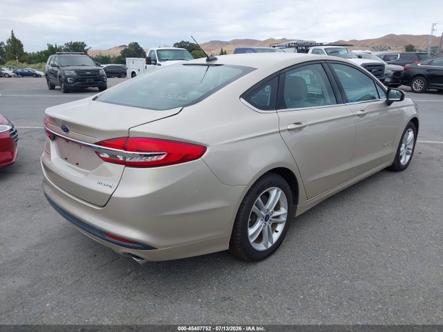 2018 FORD FUSION HYBRID S — фото 4