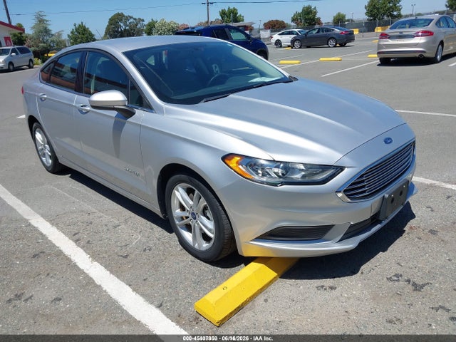 2018 FORD FUSION HYBRID S — фото 1