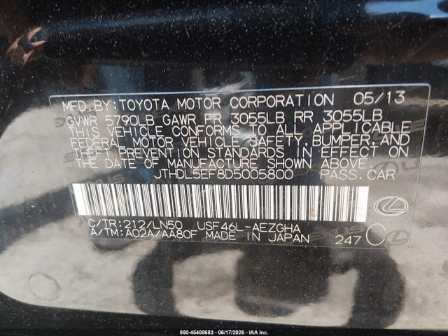2013 Lexus LS 460 L photo 9