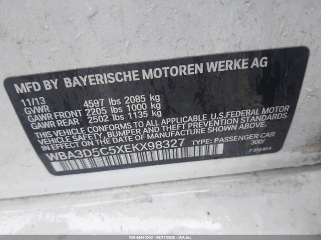 2014 BMW 328D XDRIVE 照片 9