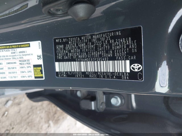 صورة 9 لـ 2026 Toyota COROLLA LE