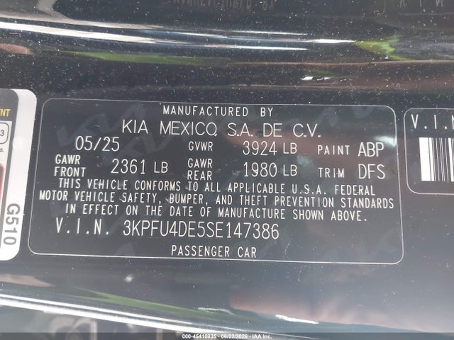 2025 KIA K4 EX 照片 9
