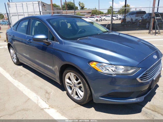 2018 FORD FUSION HYBRID S — фото 1