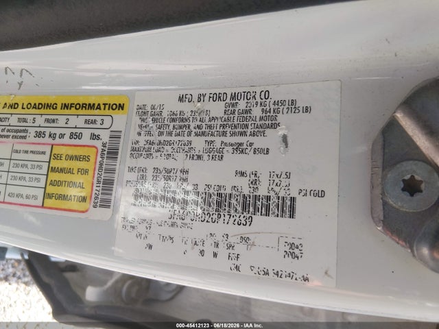 صورة 9 لـ 2016 FORD FUSION SE