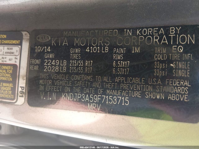 2015 KIA SOUL + 照片 9