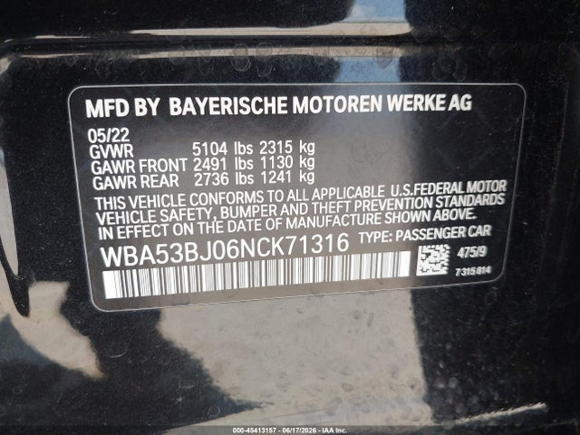 2022 BMW 540 I 9