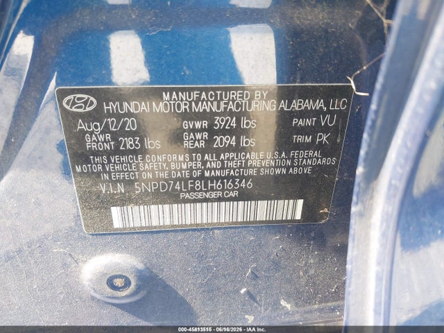 صورة 9 لـ 2020 Hyundai ELANTRA SE