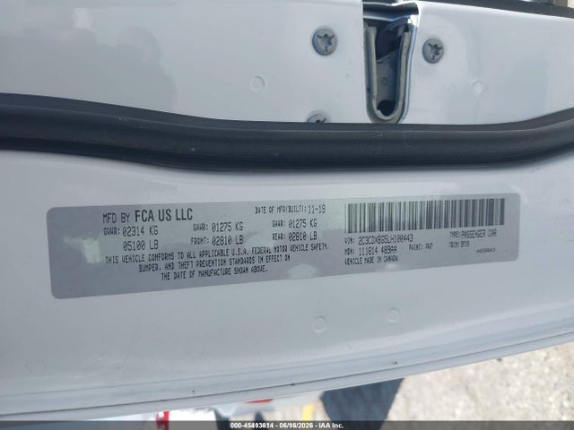 2020 Dodge CHARGER SXT RWD 照片 9
