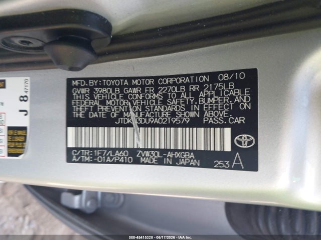 2010 Toyota PRIUS IV — фото 9
