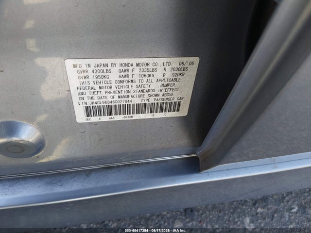 2006 Acura TSX photo 9
