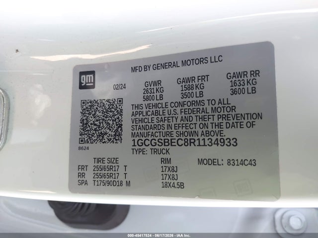 صورة 9 لـ 2024 Chevrolet COLORADO 2WD WT