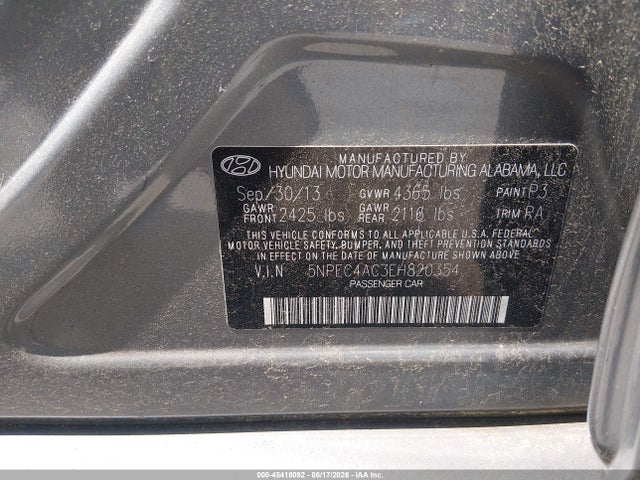 صورة 9 لـ 2014 Hyundai SONATA SE