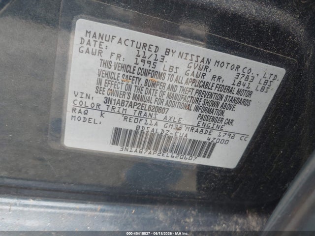 2014 Nissan SENTRA SV — миниатюра 9