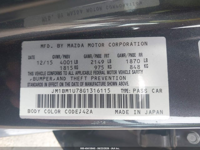 2016 Mazda MAZDA3 I SPORT 照片 9