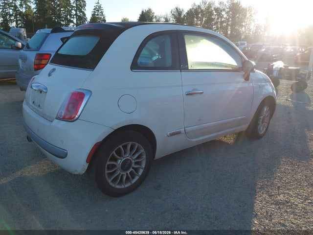 2012 FIAT 500C LOUNGE — фото 4