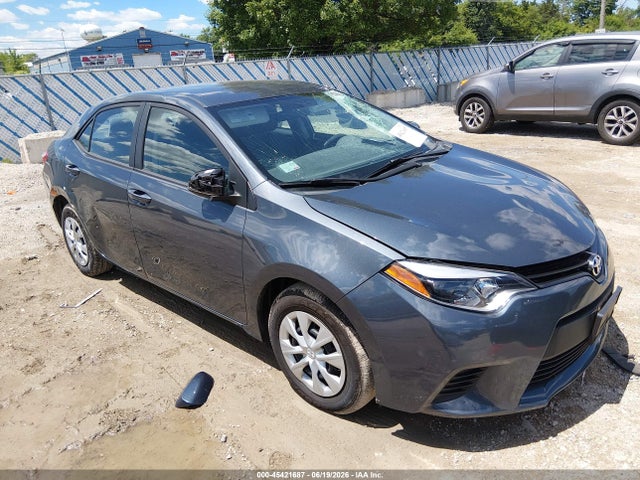 2016 TOYOTA COROLLA L