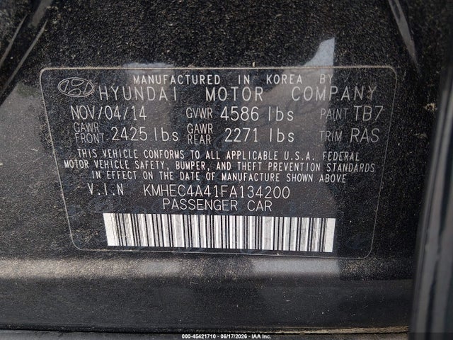 2015 Hyundai SONATA HYBRID — фото 9