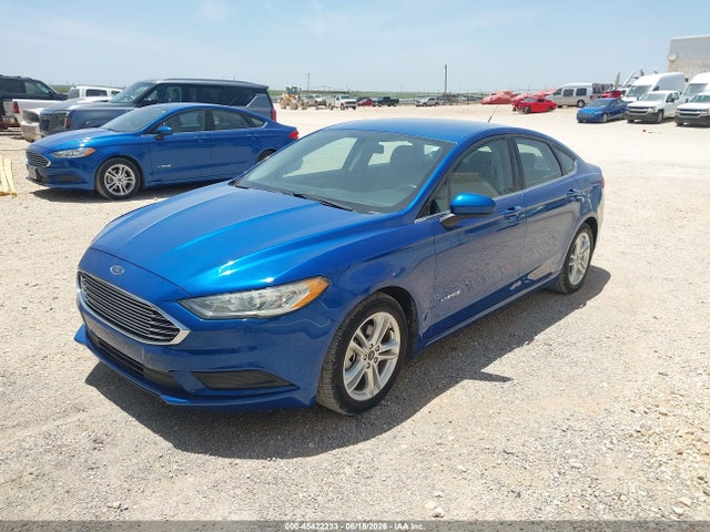 2018 FORD FUSION HYBRID S — фото 2