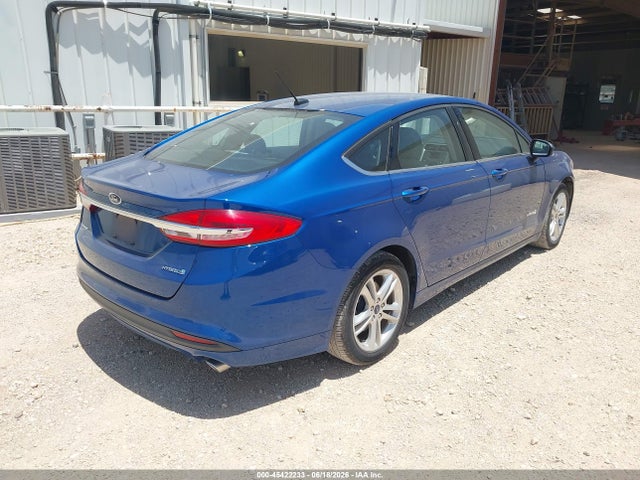 2018 FORD FUSION HYBRID S — фото 4