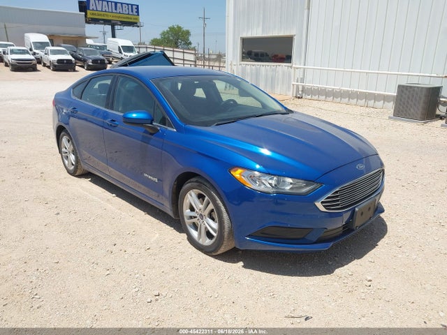 2018 FORD FUSION HYBRID S — фото 1
