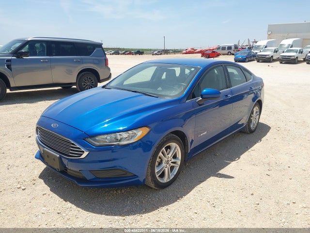 2018 FORD FUSION HYBRID S — фото 2