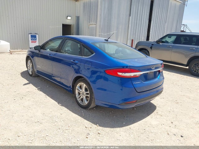 2018 FORD FUSION HYBRID S — фото 3