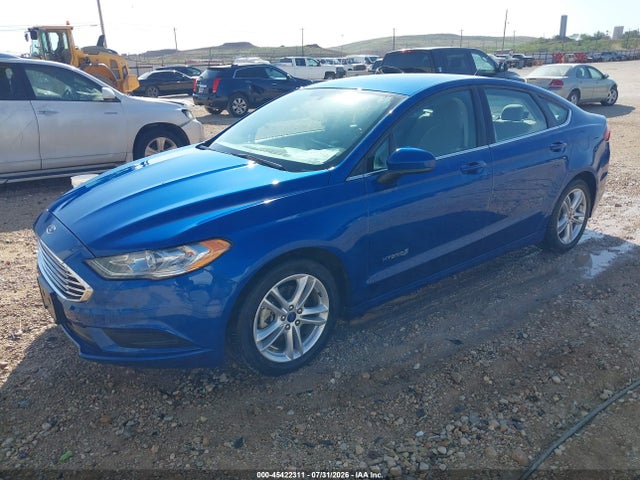 2018 FORD FUSION HYBRID S — фото 2
