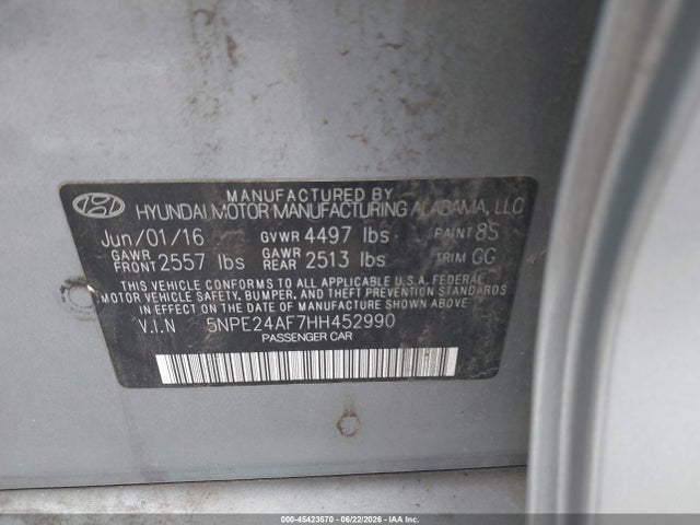 صورة 9 لـ 2017 Hyundai SONATA
