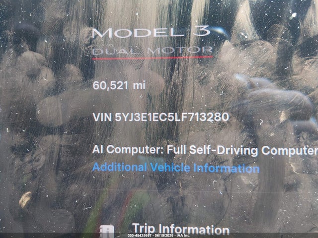 صورة 7 لـ 2020 Tesla MODEL 3 PERFORMANCE DUAL MOTOR ALL-WHEEL DRIVE