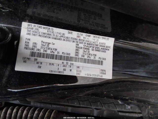 2014 FORD FOCUS SE 照片 9