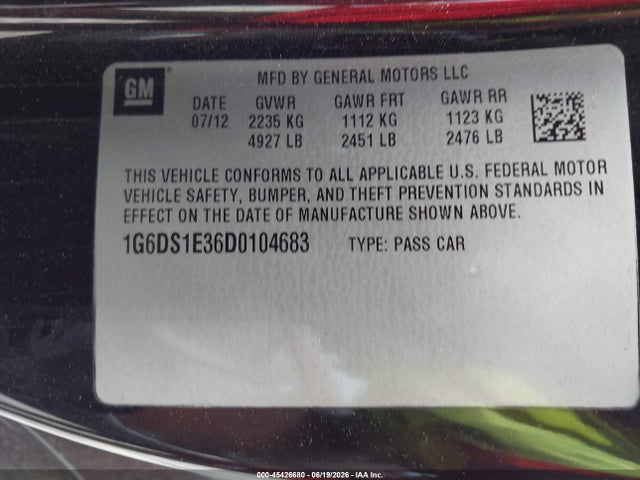 2013 Cadillac CTS PREMIUM photo 9