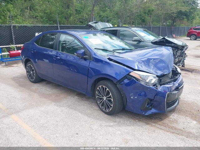 2016 Toyota COROLLA S PLUS — фото 1