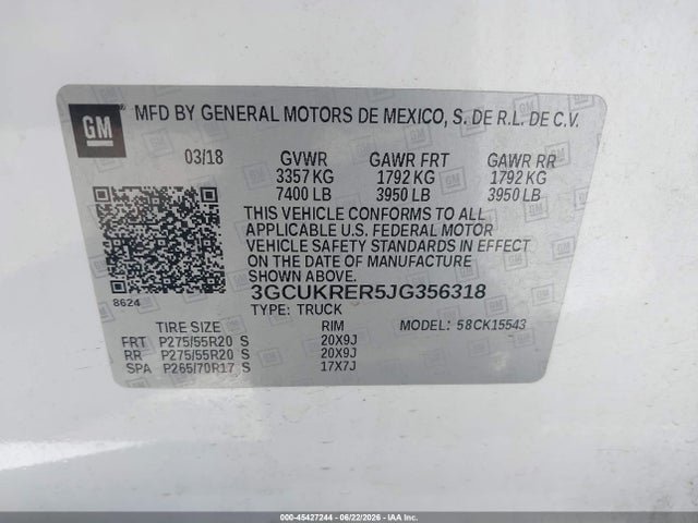 2018 Chevrolet SILVERADO 1500 LT 照片 9