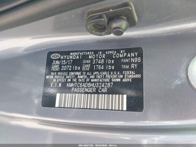 صورة مصغرة 9 لـ 2017 Hyundai VELOSTER VALUE EDITION