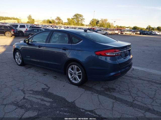 2018 FORD FUSION HYBRID S — фото 3