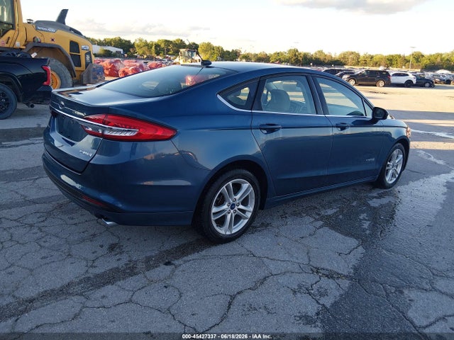 2018 FORD FUSION HYBRID S — фото 4