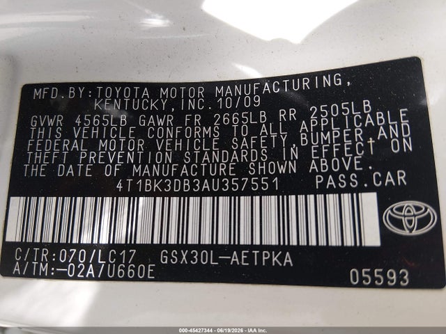 صورة 9 لـ 2010 Toyota AVALON LIMITED