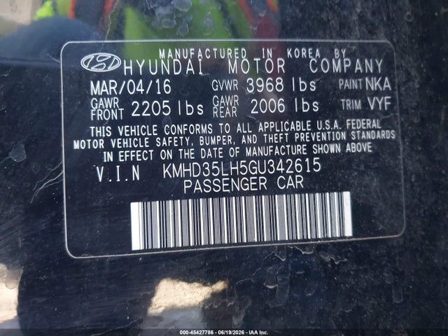 صورة 9 لـ 2016 Hyundai ELANTRA GT