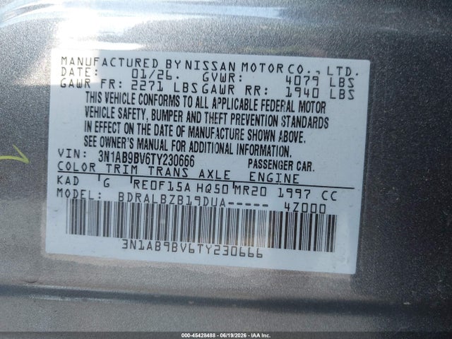 2026 Nissan SENTRA S 照片 9