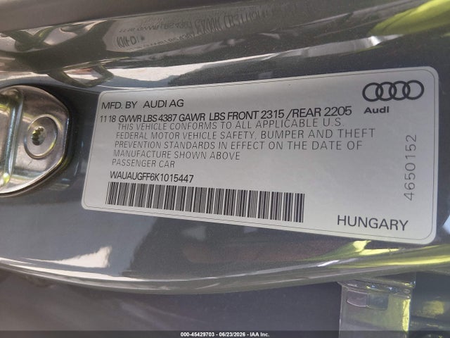 صورة 9 لـ 2019 AUDI A3 40 PREMIUM