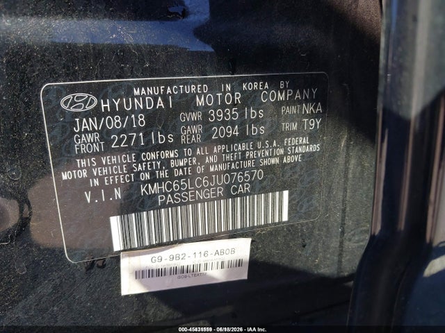 صورة 9 لـ 2018 Hyundai IONIQ HYBRID BLUE