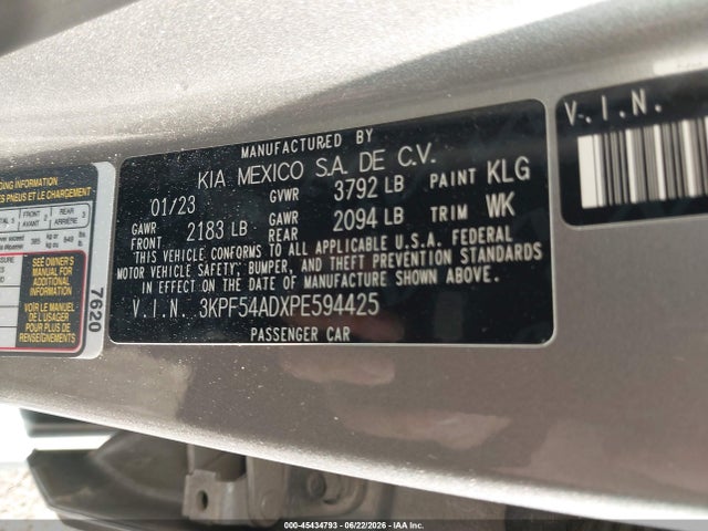 2023 KIA FORTE GT-LINE 9