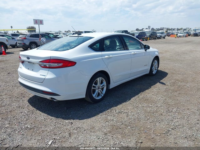 2018 FORD FUSION HYBRID S — фото 4