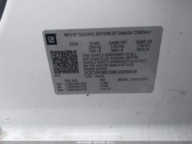 صورة 9 لـ 2019 Chevrolet SILVERADO 1500 LD WT
