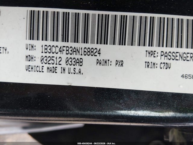 2010 Dodge AVENGER SXT 照片 9