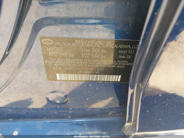2020 Hyundai ELANTRA SE 照片 9