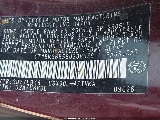 صورة 9 لـ 2008 Toyota AVALON TOURING