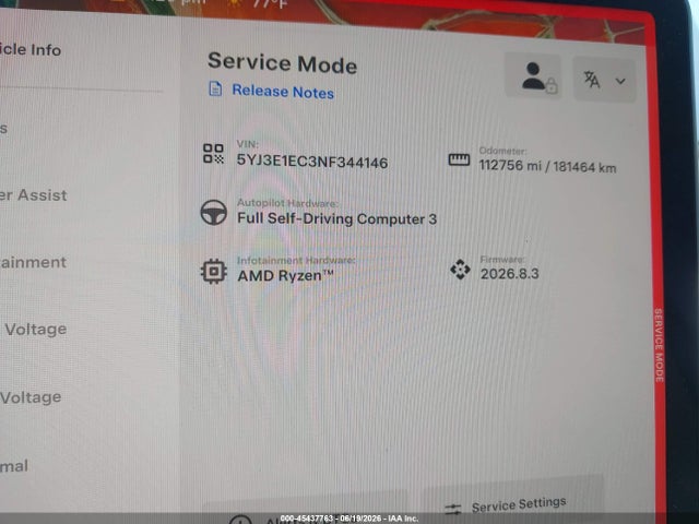 صورة مصغرة 15 لـ 2022 Tesla MODEL 3 PERFORMANCE DUAL MOTOR ALL-WHEEL DRIVE